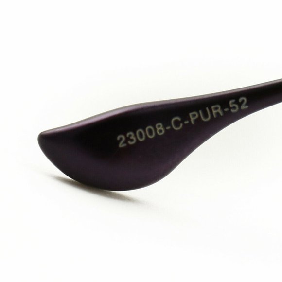 DITA Round Women Purple Metal Frame
